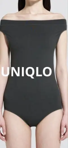 UNIQLO ブラック ワンピース水着 Lサイズ