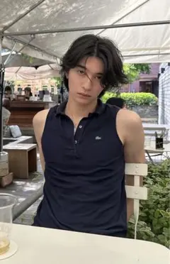 LACOSTE ネイビー タンクトップ サイズ42