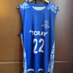 TORAY バレーボールシャツ NAKAMURA 22
