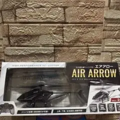 【新品未使用】2ch赤外線　ラジコン ヘリコプター エアアロー〈黒〉