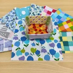 ★A742★ カットクロス/プリント生地/国産/25cm×25cm/10点