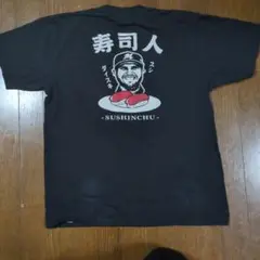 海人ロッテマリーンズ　コラボ　レアード選手寿司人ＴシャツLサイズ