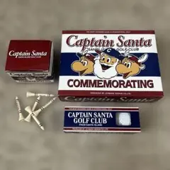 キャプテンサンタ　ゴルフボール　ティー