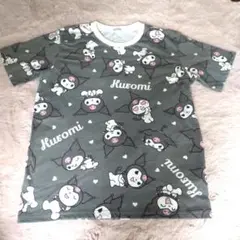 SANRIO　サンリオ　クロミ　総柄Tシャツ　Lサイズ