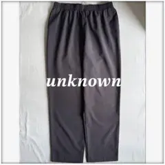 unknown easy wide poly trousers
