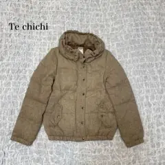 【Te chichi】 テチチ ダウンジャケット ベージュ レディース 無地