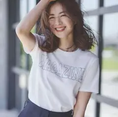 新品未使用タグ付き★THIRD MAGAZINE サードマガジン Tシャツ　白