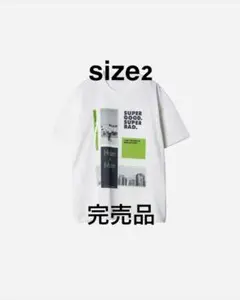 【美品】SUBLATIONS COMPOSITION T-SHIRT WHITE