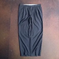90s ErmenegildoZegna ゼニア ポリウール スラックス2タック