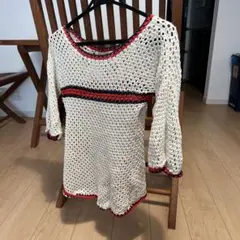 LAUREN MOFFATT 編み物デザイン トップス XS