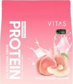 ピーチヨーグルト VITAS ホエイ プロテイン WPC 1kg バイタス