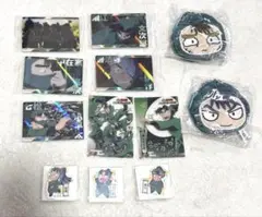 忍たま乱太郎　六年生セット　フェイスポーチ　アクリルスタンド　カード