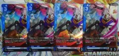 ガンダムLR 4枚　ガンダムカードゲーム