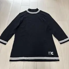 美品Mサイズ薄手サマーニットmarie claire 綿100%マリクレール