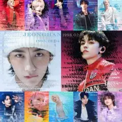 SEVENTEEN セブチ 全員アルファベット入りデザイン ポスター 13枚