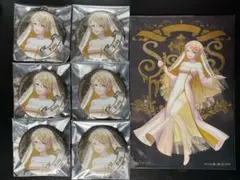 オバケン 狂気の紅茶会 特典 ポスカ 缶バッジ 鏡音リン