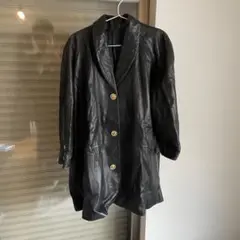 ヴィンテージラムレザーコート 雰囲気抜群