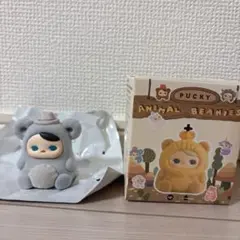 【海外限定新品】POPMART PUCKY ANIMAL BEANIES