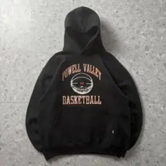 90s USA製 Russell Athletic フーディ パーカー 3段ロゴ