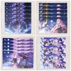 【原神】KV ビジュアルアートポストカード(雷電将軍/八重神子/珊瑚宮心海)