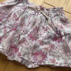 プティマイン　スカート　90 花柄