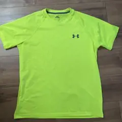 UNDER ARMOUR 蛍光イエロー Tシャツ SM