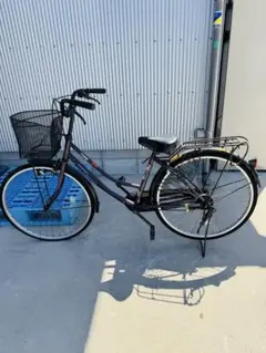 福岡発　レッド系 自転車 軽量 通学 通勤 家庭用 26インチ ママチャリ 福岡発レッド系 自転車 軽量 通学 通勤 家庭用 26インチ ママチャリ