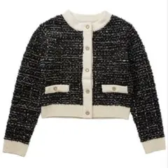 ジャケット・アウター herlipto Mercer Tweed Cardigan herlipto/Mercer Tweed Cardigan