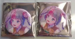 プロセカグリッター缶バッジ　レオニミク