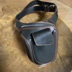 HYOD×GAHO LEATHER HIP BAG-TYPE-C ヒョードー HYOD×GAHO LEATHER WALLET＆ HIP BAG | ALDANA RIDE RIDE RIDE STORE