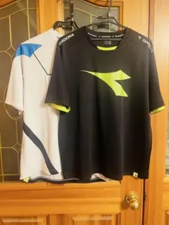 ディアドラ　テニスTシャツ２枚セット　サイズO
