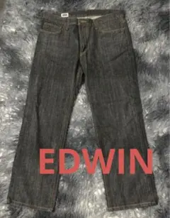 EDWIN メンズ　デニム　ブラック