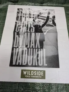ヨウジヤマモト Y'S ワイズ ポスター WILDSIDE ステッカー カーキー