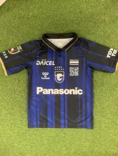 ガンバ大阪 Panasonic ユニフォーム (白)　130㌢ ガンバ大阪 Panasonic ユニフォーム (白) 130㌢ - メルカリ