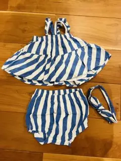 GAP ベビーギャップ　夏　３点セット　ストライプ　キャミソール　ブルマパンツ