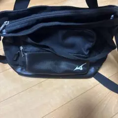 Mizuno ブラック ナイロンバッグ