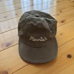 save キャップ カーキ　mountainマウンテン