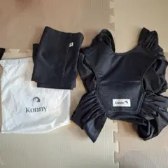 Konny 抱っこひも メッシュ 黒　xs