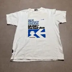 Bonjour records Tシャツ　半袖　白　ホワイト　ビンテージ　S