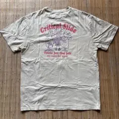 Critical Slide Tシャツ ベージュ　試着のみ