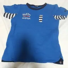 Black Bear カジュアルTシャツ 青