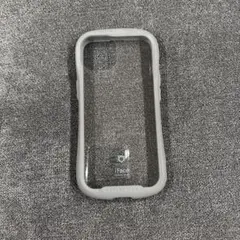 【iPhone14】iFace クリアグレーフレーム