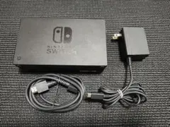 3 NintendoSwitch　純正ドック　アダプターセット