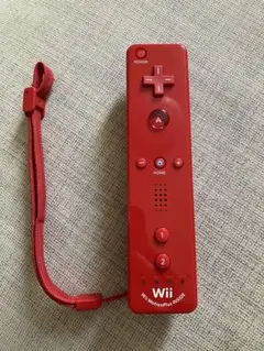 ジャンク品 Wiiリモコン 赤