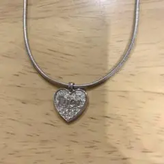 ディオール ハート ネックレス Dior シルバー カラー