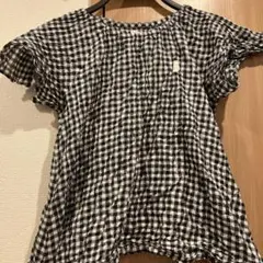 BRANSHES 半袖シャツ 150 チェック柄
