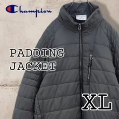 チャンピオン 中綿ジャケット ジャンパー オーバーサイズ ブルゾン グレー XL