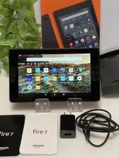 Amazon Fire 7 第9世代 16GB 2019 箱、充電器あり
