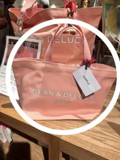 新品 限定 DEAN & DELUCA ピンクトートバッグ Sサイズ