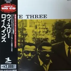 ロイ.ヘインズ~ウイ.スリー(20bitk2HQCD)